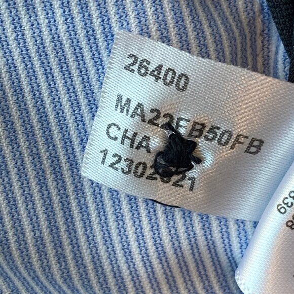 Peter Millar Flat Front Chino Trouser Pants Men's 36x30 Navy Blue EB50 - Picture 6 of 9